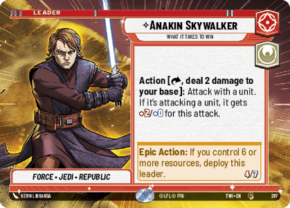 Anakin Skywalker, What it Takes to Win - HYPERSPACE — image 1