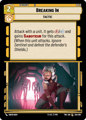 Breaking In - FOIL — image 1