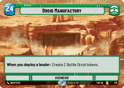 Droid Manufactory - HYPERSPACE FOIL — image 1