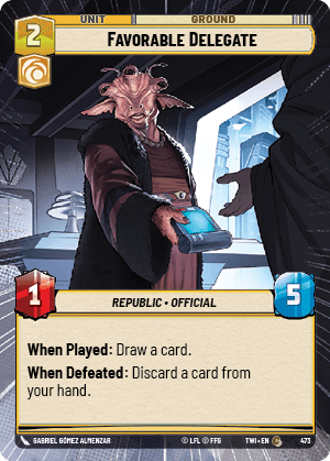 Favorable Delegate - HYPERSPACE — image 1