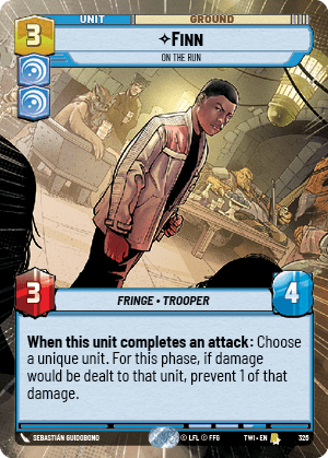 Finn, On the Run - HYPERSPACE FOIL — image 1