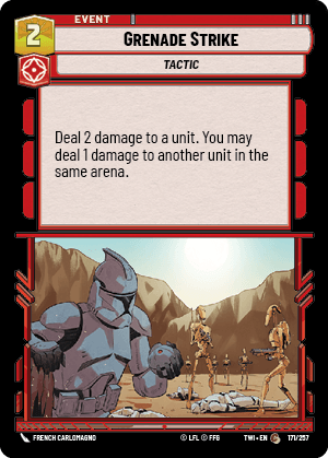 Grenade Strike - FOIL — image 1