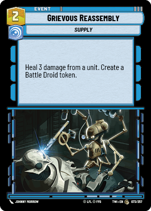Grievous Reassembly — image 1