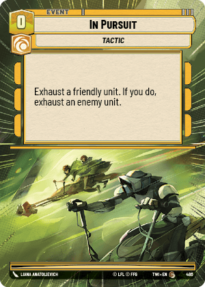 In Pursuit - HYPERSPACE FOIL — image 1