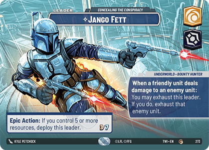 Jango Fett, Concealing the Conspiracy - SHOWCASE — image 1