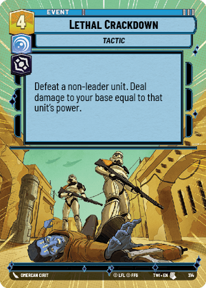 Lethal Crackdown - HYPERSPACE — image 1