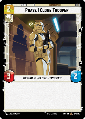 Phase I Clone Trooper - FOIL — image 1