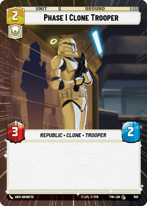 Phase I Clone Trooper - HYPERSPACE FOIL — image 1