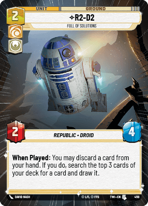 R2-D2, Full of Solutions - HYPERSPACE FOIL — image 1