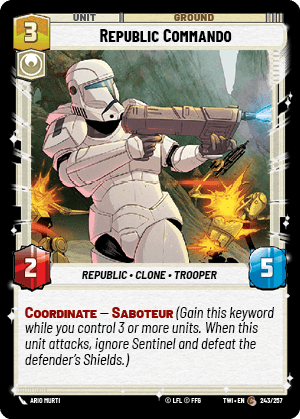 Republic Commando - FOIL — image 1