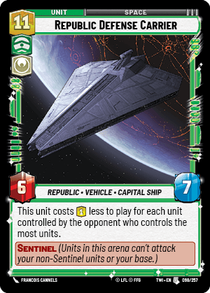 Republic Defense Carrier - FOIL — image 1