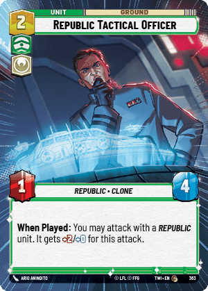 Republic Tactical Officer - HYPERSPACE FOIL — image 1