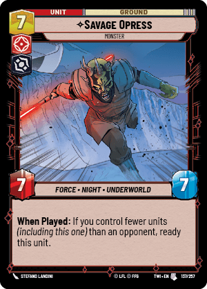 Savage Opress, Monster — image 1