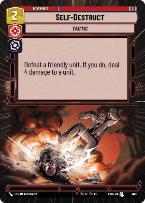 Self-Destruct - HYPERSPACE — image 1