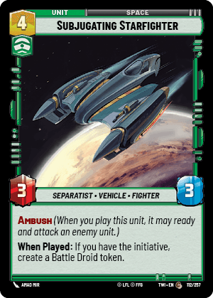Subjugating Starfighter — image 1
