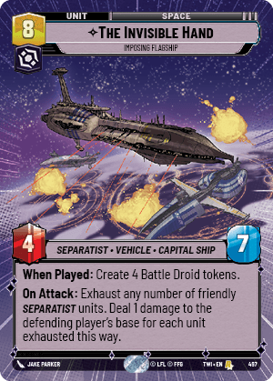 The Invisible Hand, Imposing Flagship - HYPERSPACE — image 1