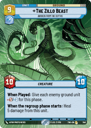 The Zillo Beast, Awoken From The Depths - HYPERSPACE — image 1