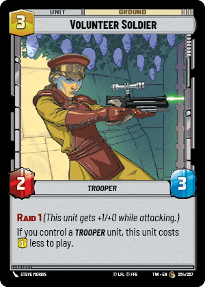 Volunteer Soldier - FOIL — image 1