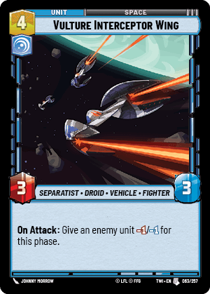 Vulture Interceptor Wing — image 1