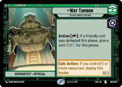 Wat Tambor, Techno Union Foreman — image 1