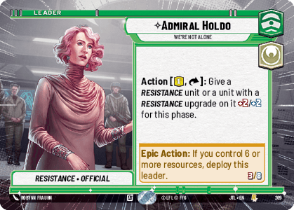 Admiral Holdo, We're Not Alone - HYPERSPACE — image 1