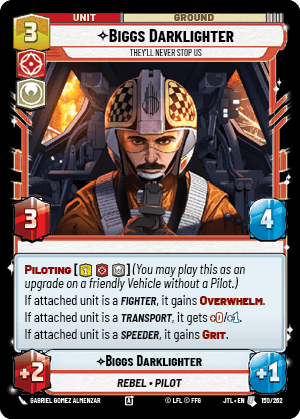 Biggs Darklighter, They'll Never Stop Us — image 1