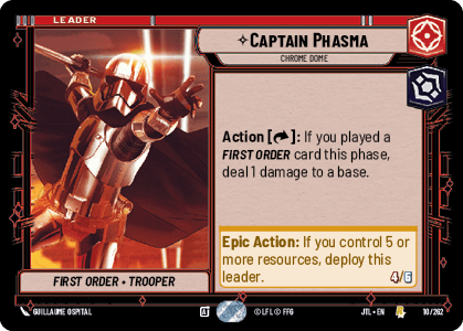 Captain Phasma, Chrome Dome — image 1
