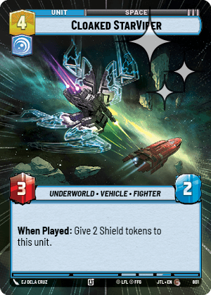 Cloaked StarViper - HYPERSPACE FOIL — image 1