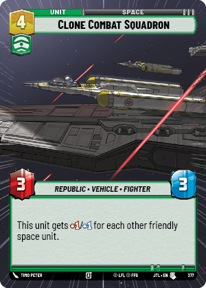Clone Combat Squadron - HYPERSPACE — image 1