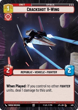 Crackshot V-Wing - HYPERSPACE — image 1