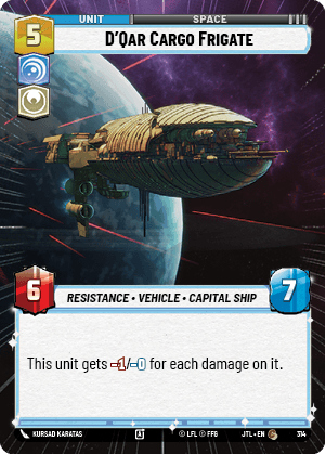 D'Qar Cargo Frigate - HYPERSPACE — image 1