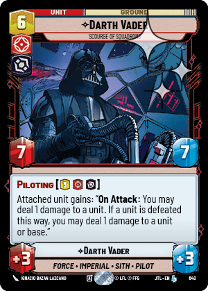 Darth Vader, Scourge of Squadrons - FOIL — image 1