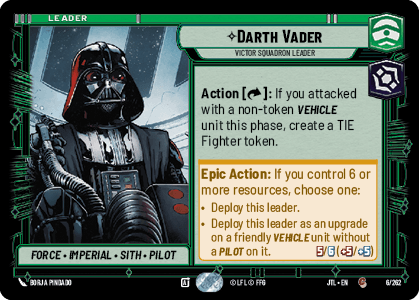 Darth Vader, Victor Squadron Leader — image 1