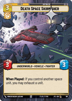 Death Space Skirmisher - HYPERSPACE FOIL — image 1