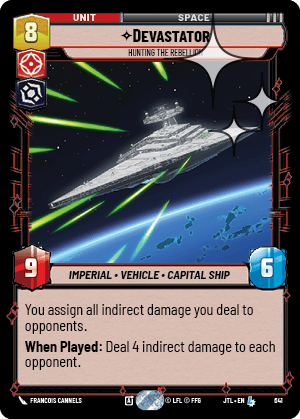 Devastator, Hunting the Rebellion - FOIL — image 1