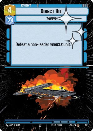 Direct Hit - HYPERSPACE FOIL — image 1