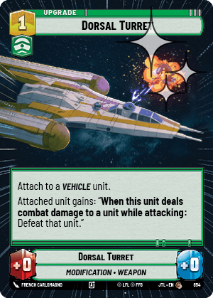 Dorsal Turret - HYPERSPACE FOIL — image 1