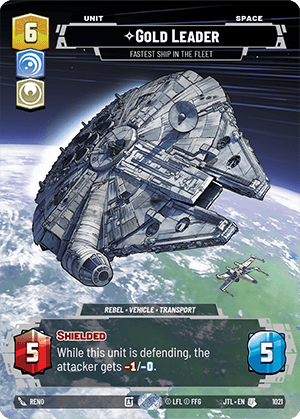 Gold Leader, Fastest Ship in the Fleet - PRESTIGE — image 1