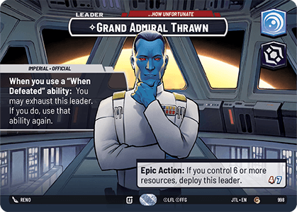 Grand Admiral Thrawn, ...How Unfortunate - SHOWCASE — image 1