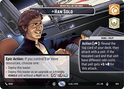 Han Solo, Never Tell Me the Odds - SHOWCASE — image 1