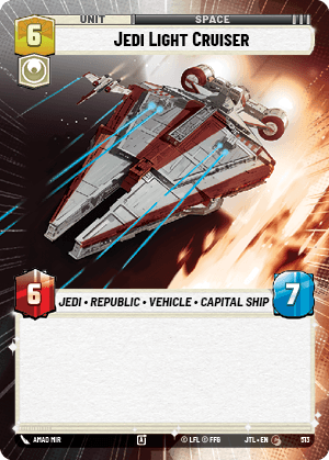 Jedi Light Cruiser - HYPERSPACE — image 1