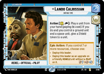 Lando Calrissian, Buying Time — image 1