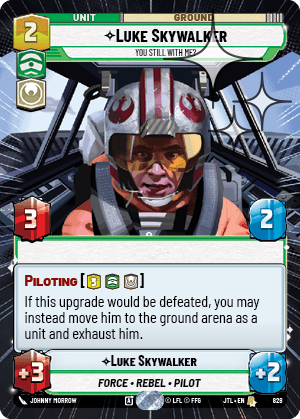 Luke Skywalker, You Still With Me? - HYPERSPACE FOIL — image 1