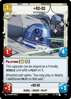 R2-D2, Artooooooooo! - FOIL — image 1