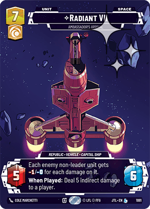 Radiant VII, Ambassadors' Arrival - PRESTIGE FOIL — image 1