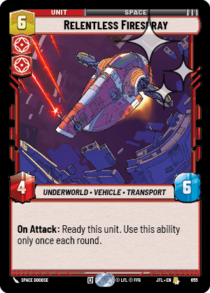 Relentless Firespray - FOIL — image 1