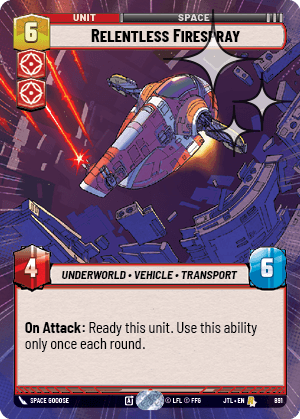 Relentless Firespray - HYPERSPACE FOIL — image 1
