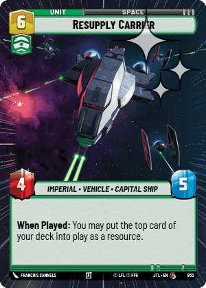 Resupply Carrier - HYPERSPACE FOIL — image 1