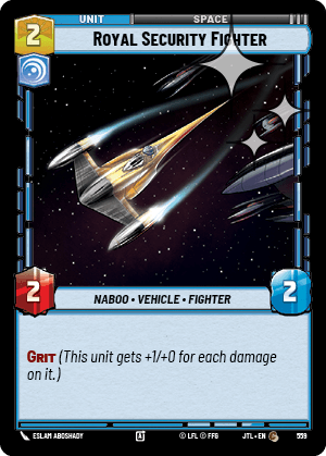 Royal Security Fighter - FOIL — image 1