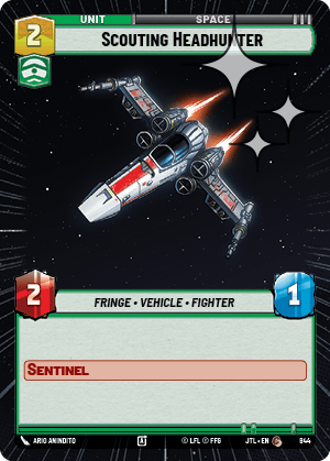 Scouting Headhunter - HYPERSPACE FOIL — image 1
